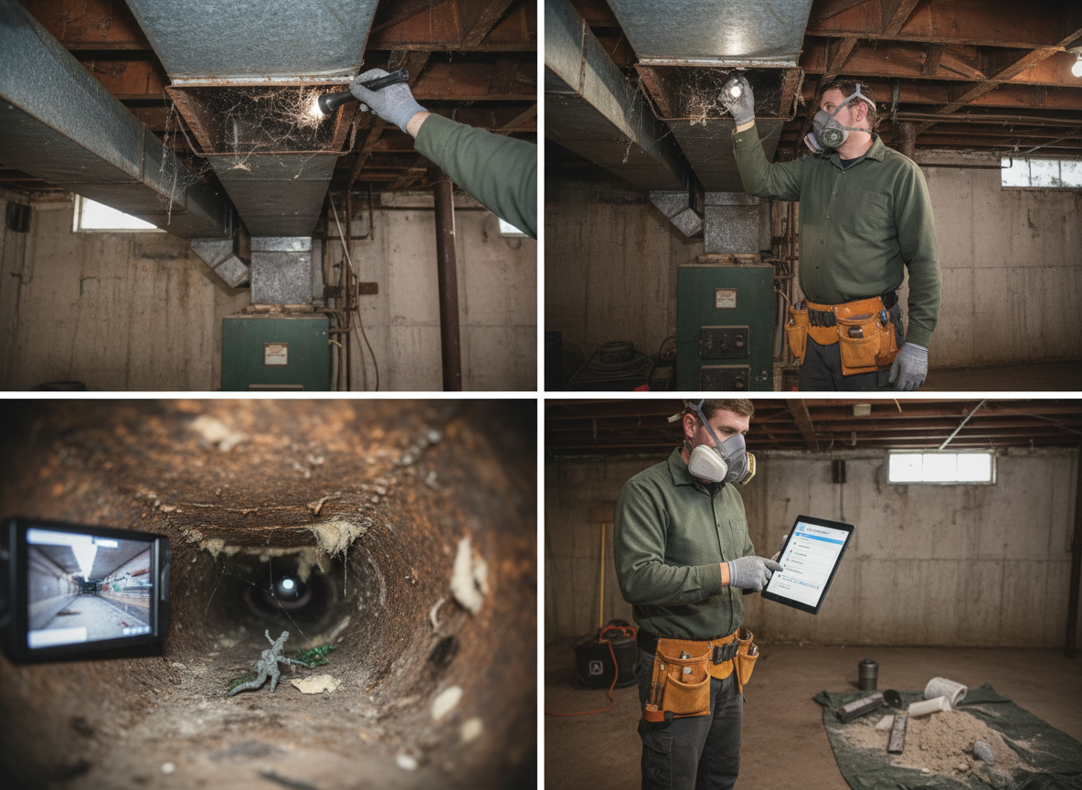 Air duct Cleaning in Powder Mill