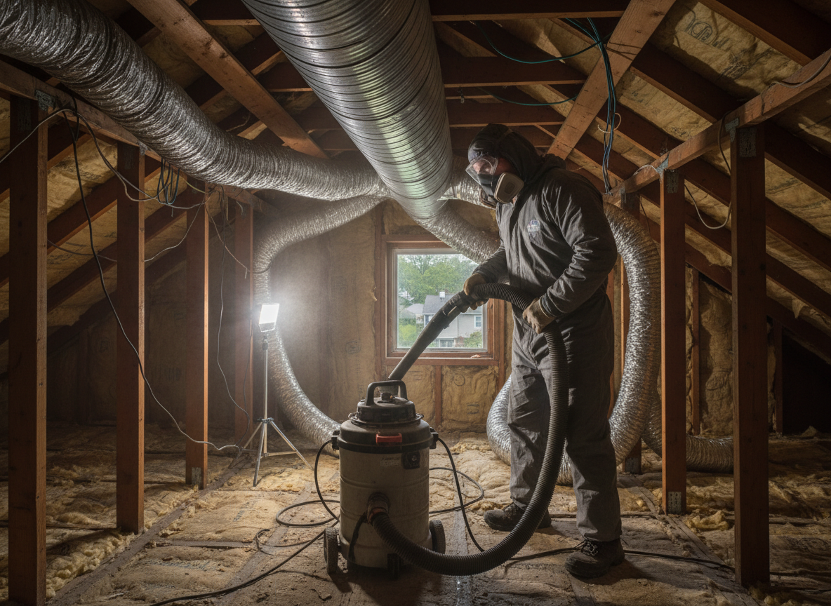 attic duct cleaning in Parsippany-Troy Hills